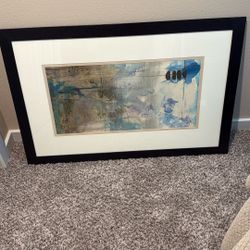 Water Space Framed Print Large