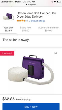 SOFT BONNET HAIR DRYER