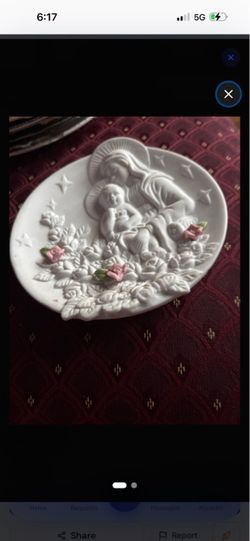 Wall hanging plate