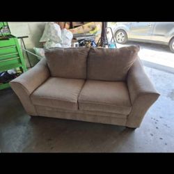 Beige Sofa & Loveseat Set