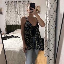 Whimsical butterfly top