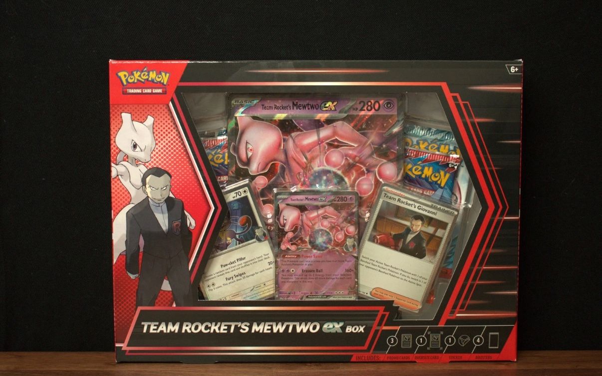 Pokémon Team Rocket’s MewTwo Ex Box