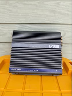 Alpine V12 MRV-F300 4/3/2 Channel Car Amplifier Amp