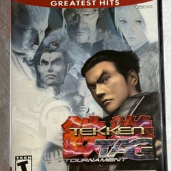 Tekken Tag Tournament PS2 Greatest Hits Complete CIB Namco 2000 Fighting Game