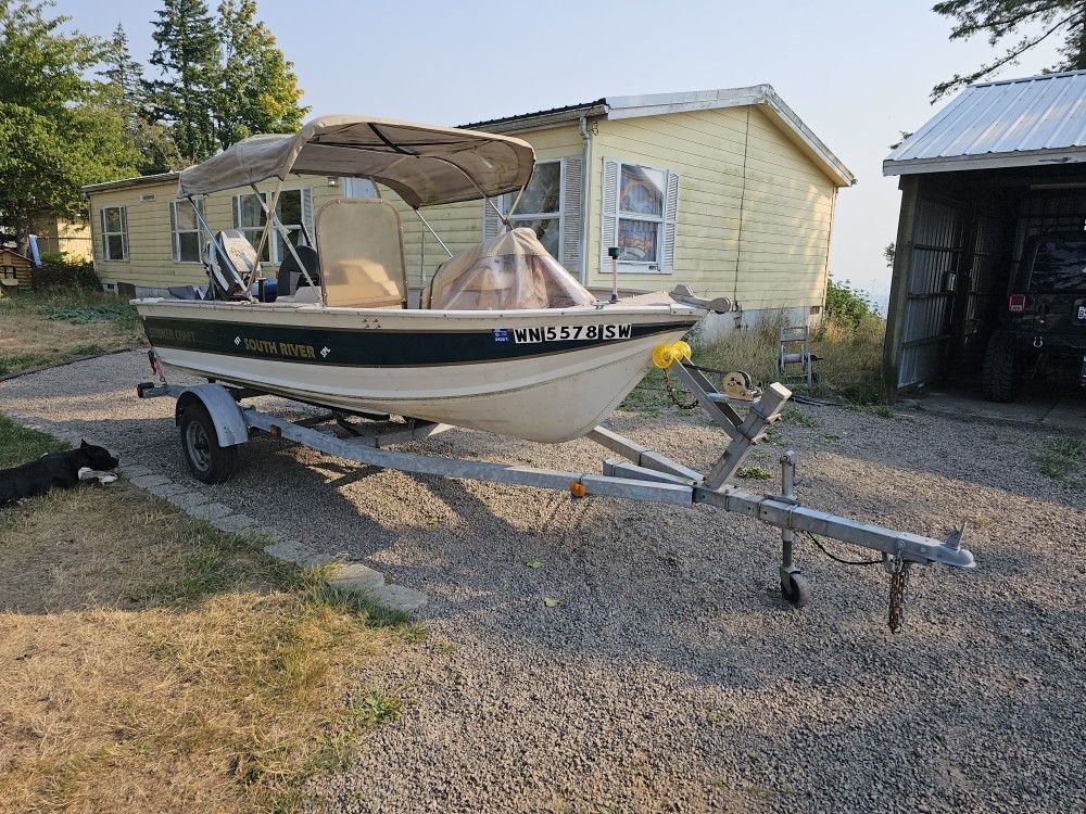 1997 Smokercraft 151 resorter spl South river