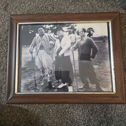 3 Stooges Gold Photo