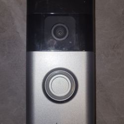 Used Ring Battery Doorbell Plus and Battery 