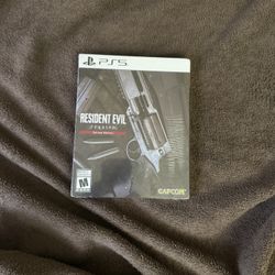 Resident Evil Requiem Deluxe Edition Steelbook Loose Disc PS5