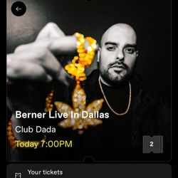 MEET/GREET BERNER TONIGHT ONLY 