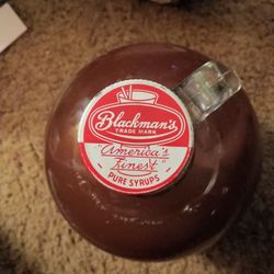 Old Soda Syrup In A Glass Gallon Jug