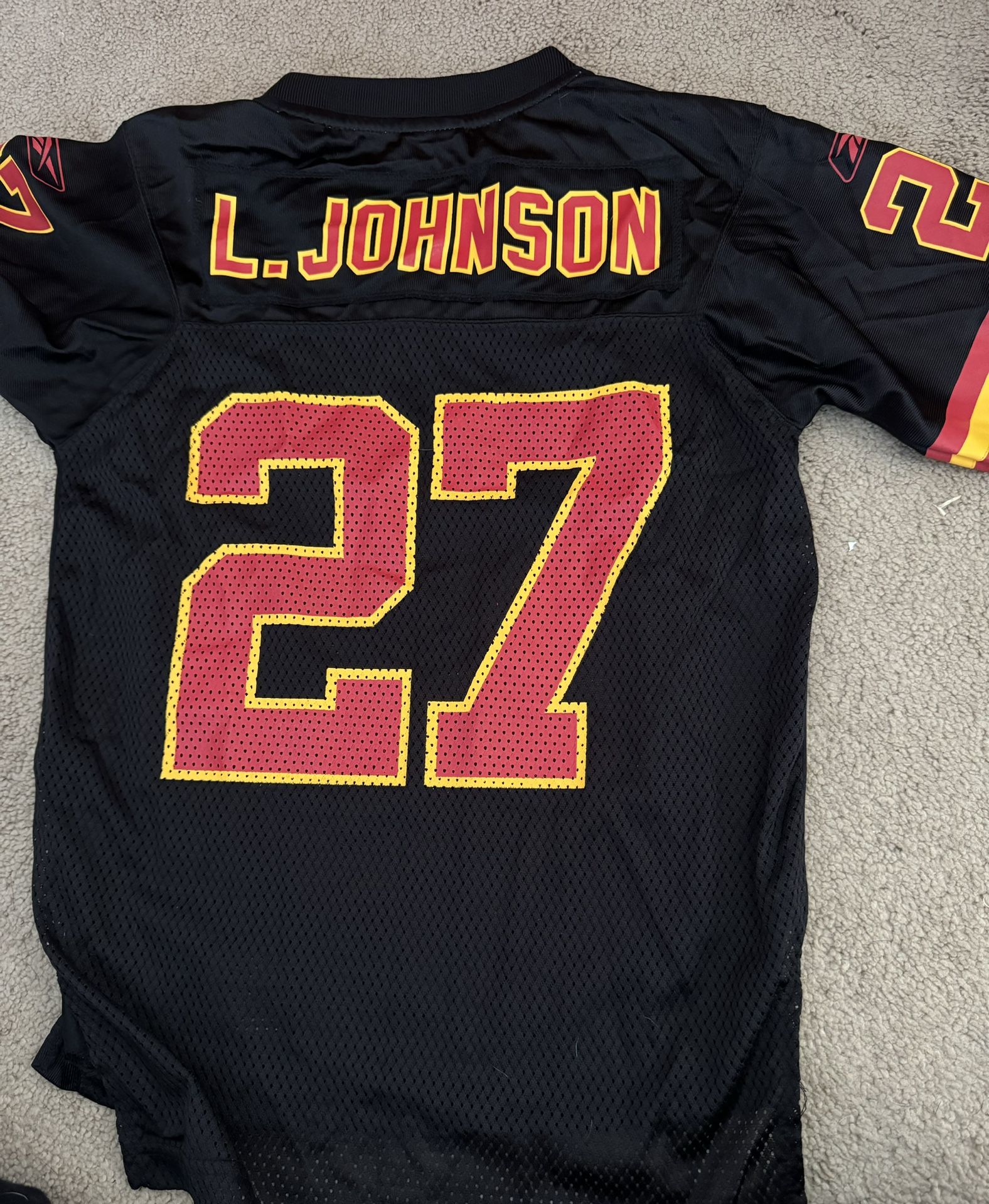 NFL Chiefs Larry Johnson Youth Jersey Size S (8)