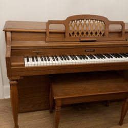 Baldwin Upright Piano with Bench - Excellent Condition