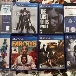 PS4 games 