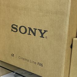 Sony FX6 FF Cinema Camera