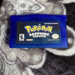 Pokémon Sapphire GBA