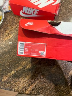 Nike Huarache Run GS Size 6.5Y Black