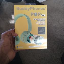 BuddyPhones Pop Fun Wireless Headphones 