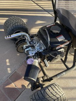 Go Kart Trike Runs Great 35-40 MPH CUSTOM BUILT
