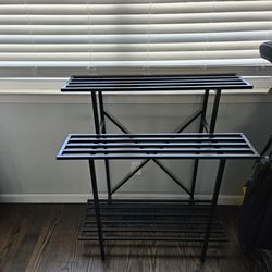 3 Tiered Metal Shelf