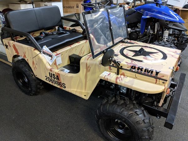 125cc Mini Jeep Willys Replica Go Kart For Sale In Roswell Ga