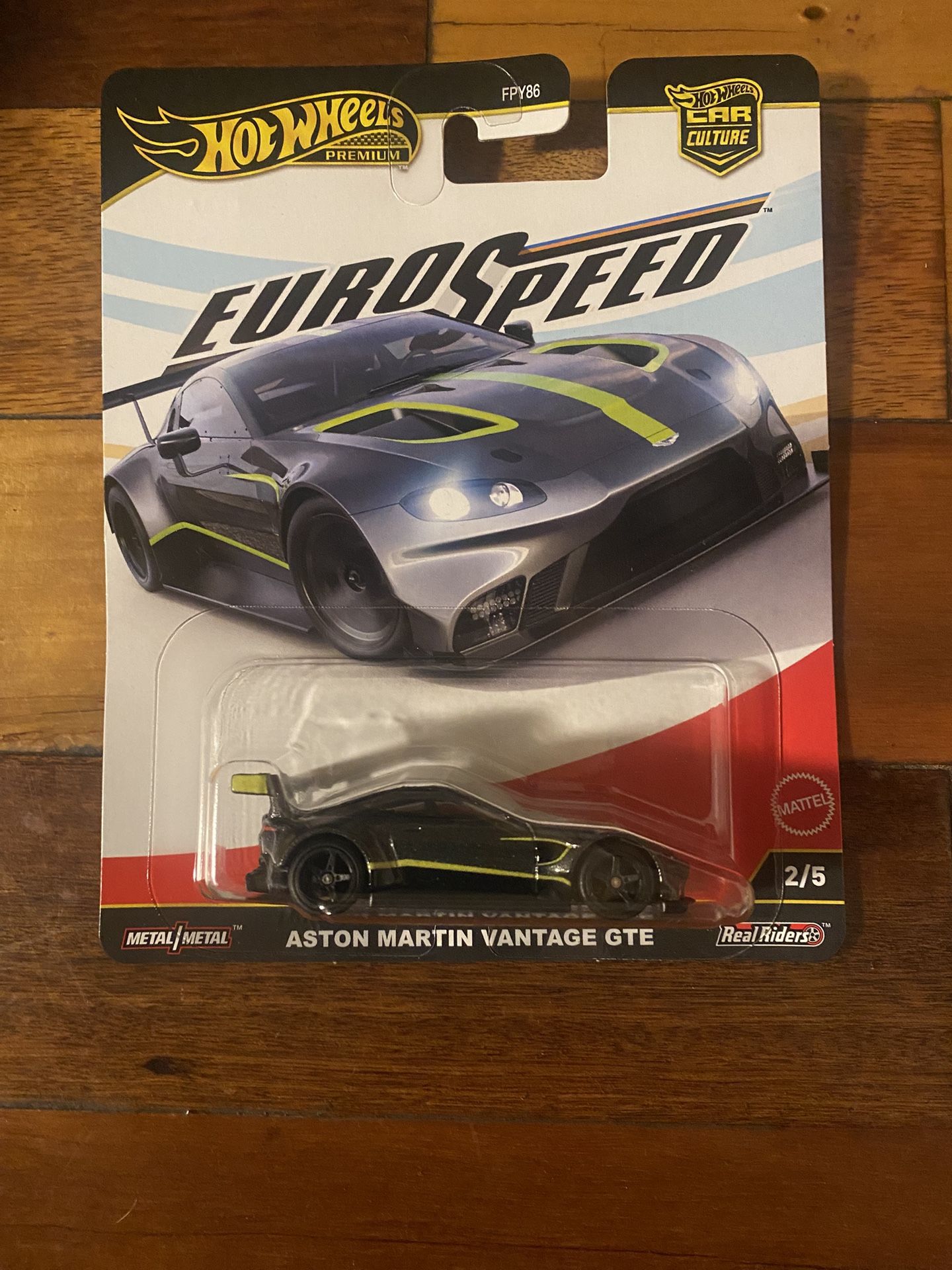 2025 Hot Wheels Premium Car Culture Euro Speed ASTON MARTIN VANTAGE GTE #2/5 NEW
