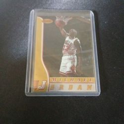 1997 Topps Bowmans Finest Michael Jordan Card 