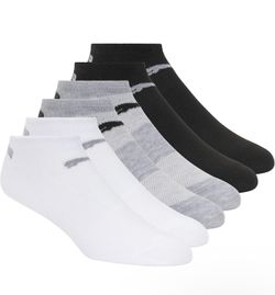 6 Pack Puma Socks 