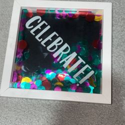 Shadow box celebrate! 