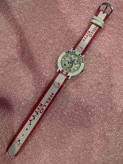 New cute Hello Kitty watch with new battery
