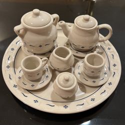 Longaberger Mini Tea Set
