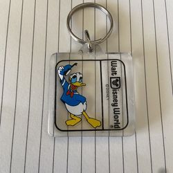 Donald Duck Disneyland And Disney World Key Chains 