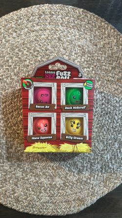 Needoh fuzz ball farm yard