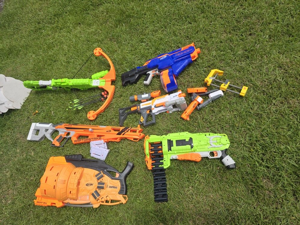 Like New Nerf Guns
