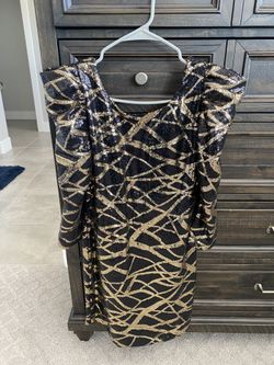 Puff Sleeve Mini Dress