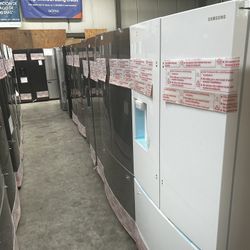 New Scratch And Dent Fridges 10 Percent Off!!! Financing Available Only $54 Down When Financing 