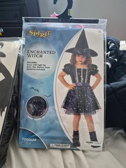 Spirit Enchanted Witch Toddler Halloween Costume 3T-4T