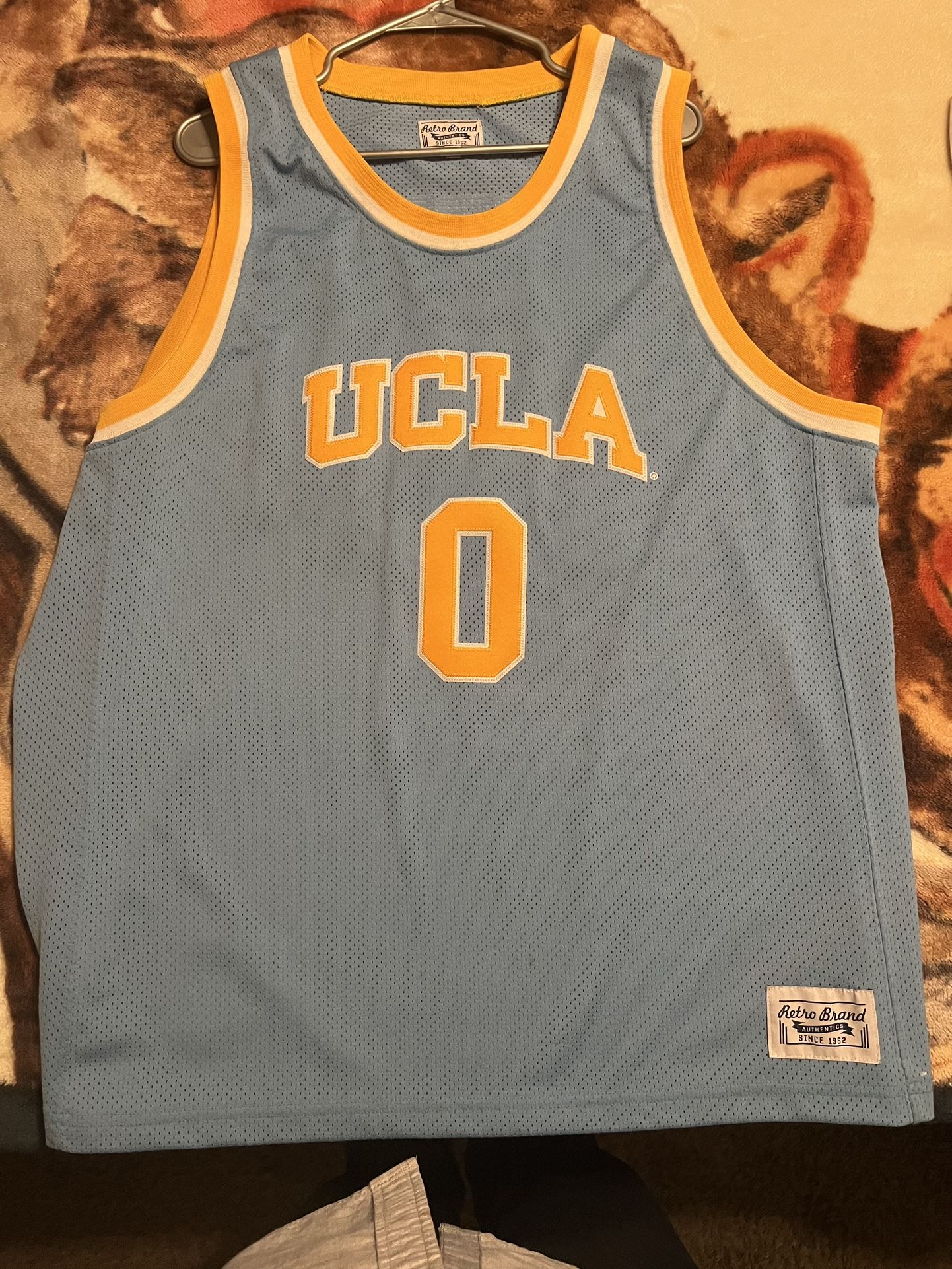 2X Retro brand UCLA Russell Westbrook Jersey