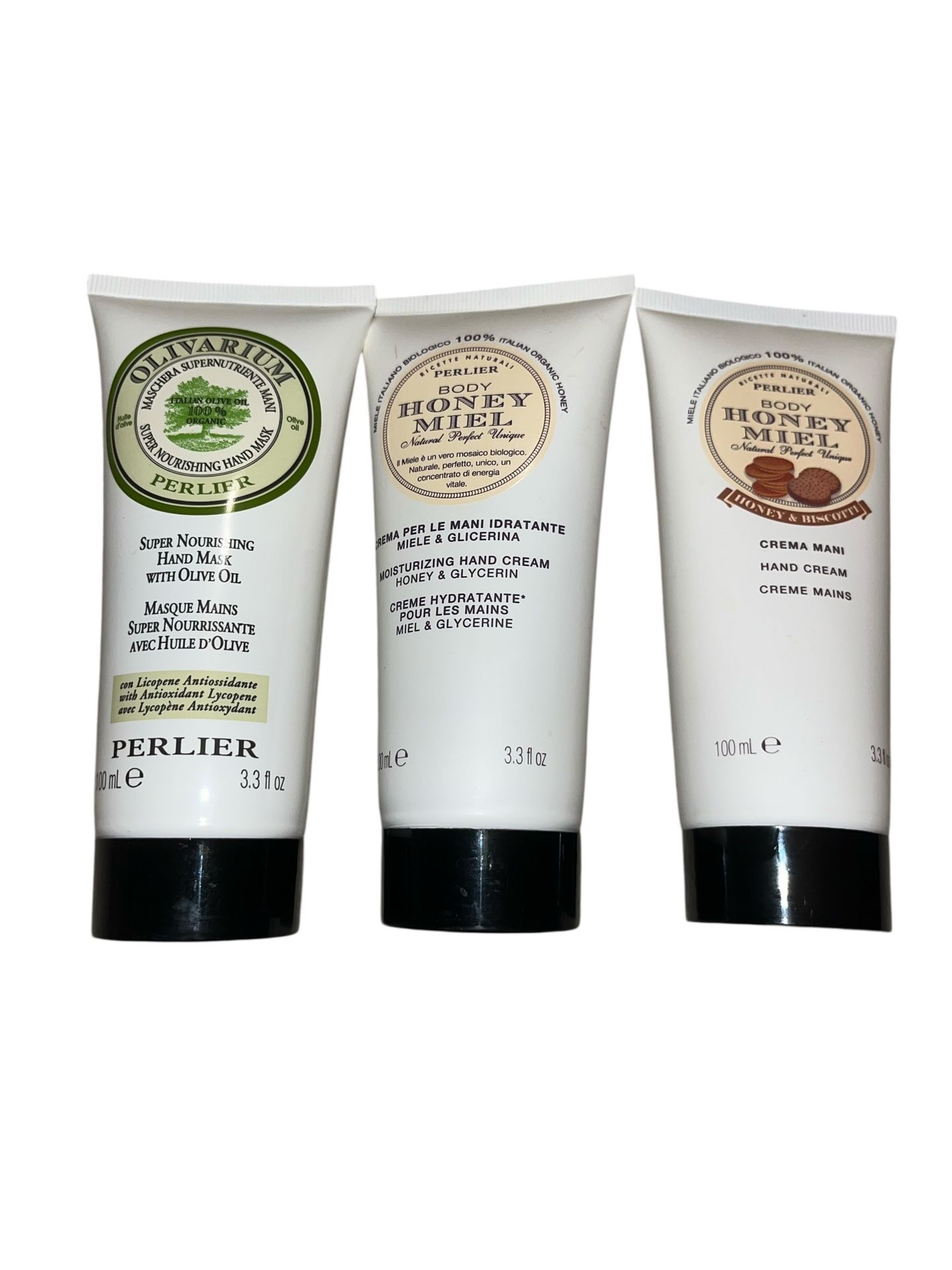 Perlier 3 Piece Hand Cream Set New