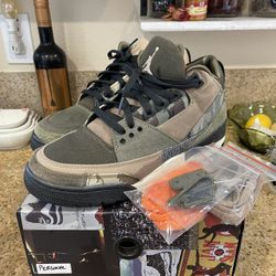 Jordan 3 Camo Size 9
