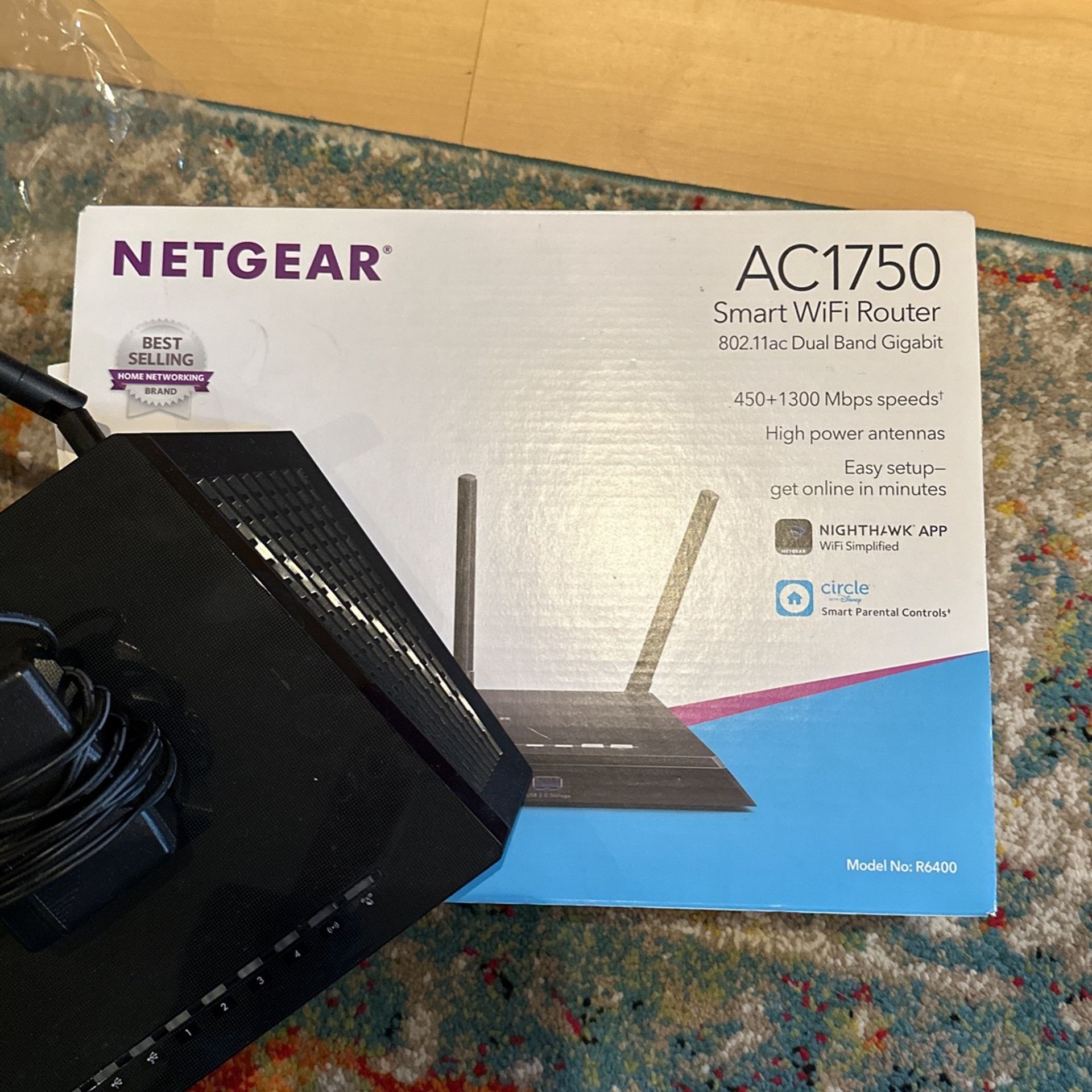 Netgear AC1750 Smart WIFI router