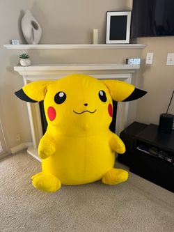 yellow Pikachu Poke Plush 39 inch tall