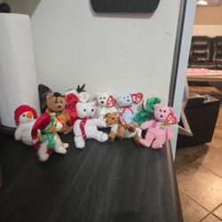 Tye Beanie Babies Holiday 
