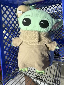 Large Grogu (Baby Yoda) Plush – The Mandalorian – 20” Stuffed Toy