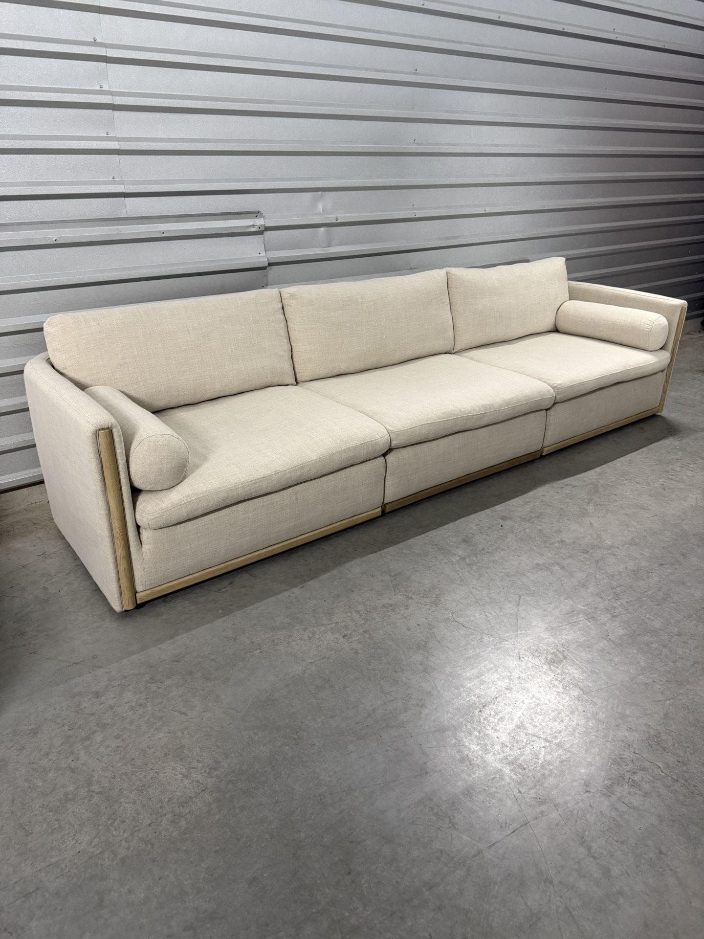 Beige Modern Modular Cloud Sofa – Delivery Available