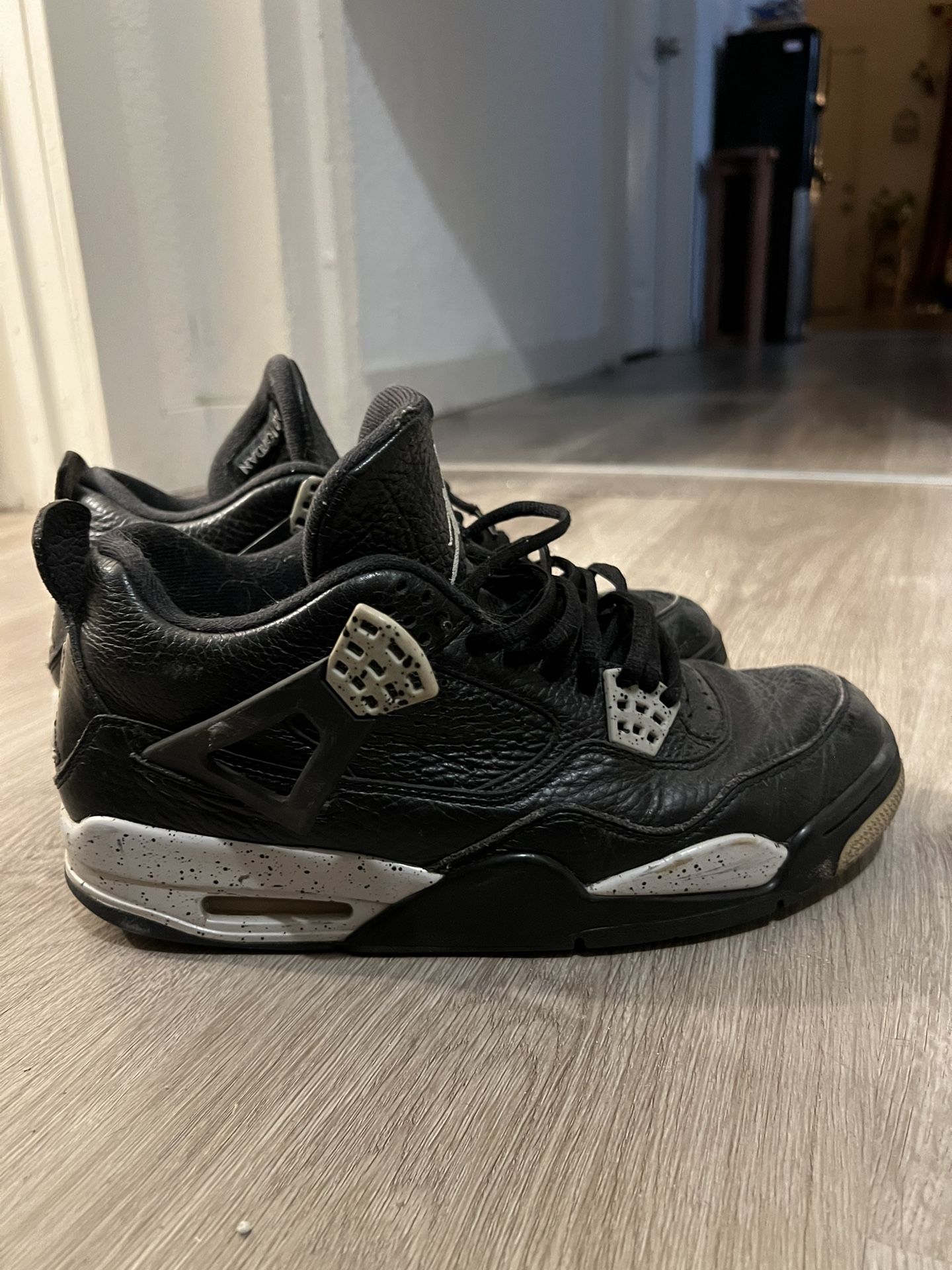 Oreo Jordan Retro 4s 8.5 