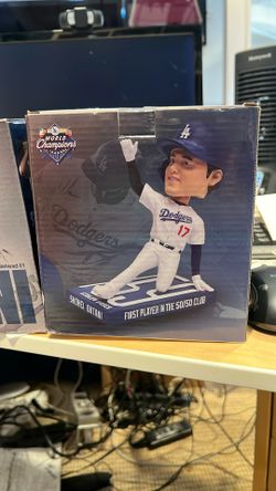 Dodgers Shohei Ohtani 50/50 Bobblehead SGA