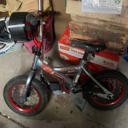 Toddlers Cars Bycicle