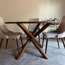 West Elm 48” Round Dining Table 