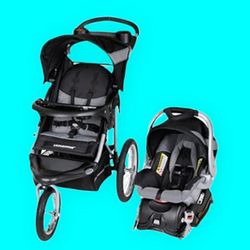 Baby Trend Expedition Jogger Travel System, Millennium White
