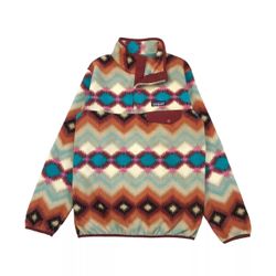 PATAGONIA SNAP T SYNCHILLA FLEECE JACKET XXS WOMEN AZTEC TRIBAL PULLOVER SWEATER
